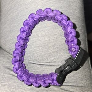 Purple Paracord Bracelet